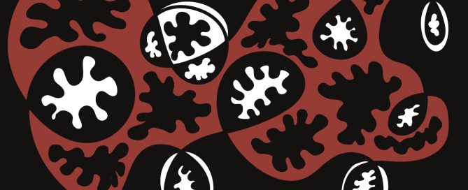 bianco e nero più rosso