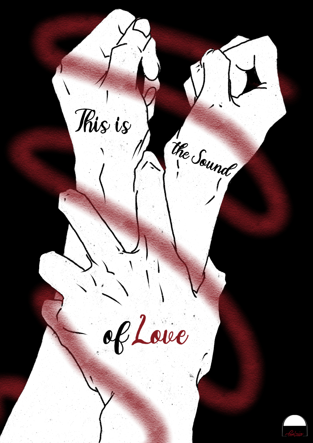 this is the sound of love poster san valentino
